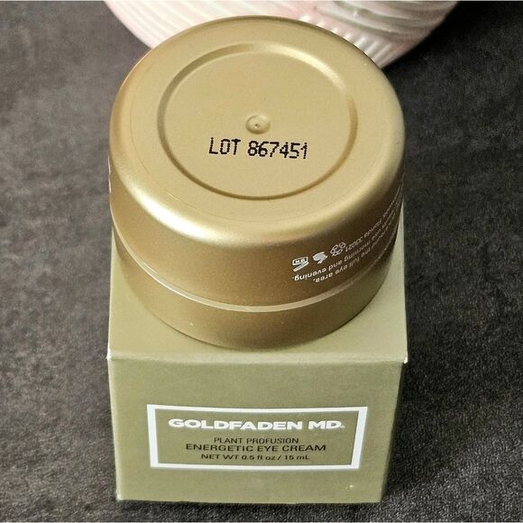 GOLDFADEN Plant Profusion Energetic Eye Cream New 15ml Msrp $145 - Picture 7 of 9